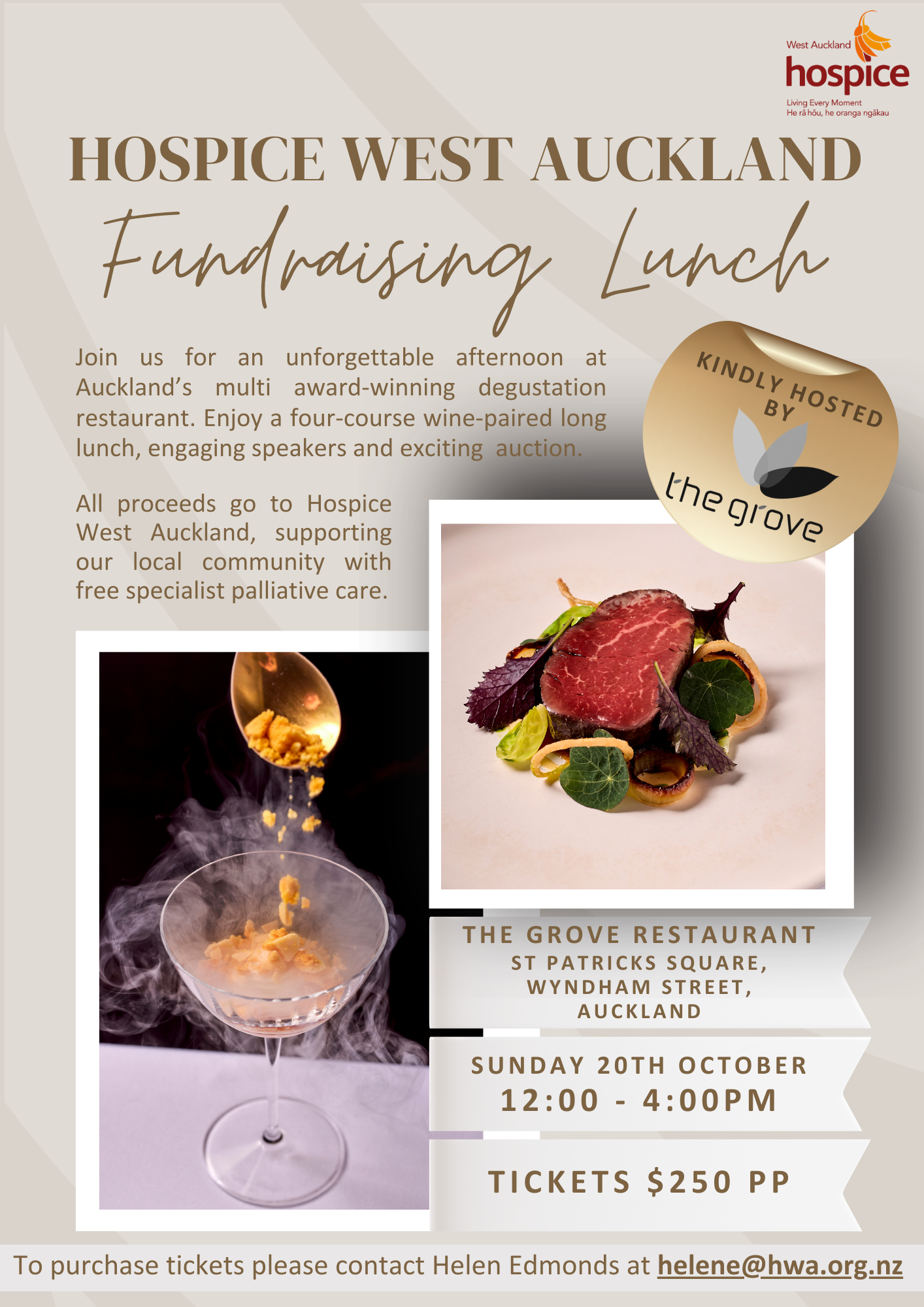 Hospice West Auckland Fundraising Lunch